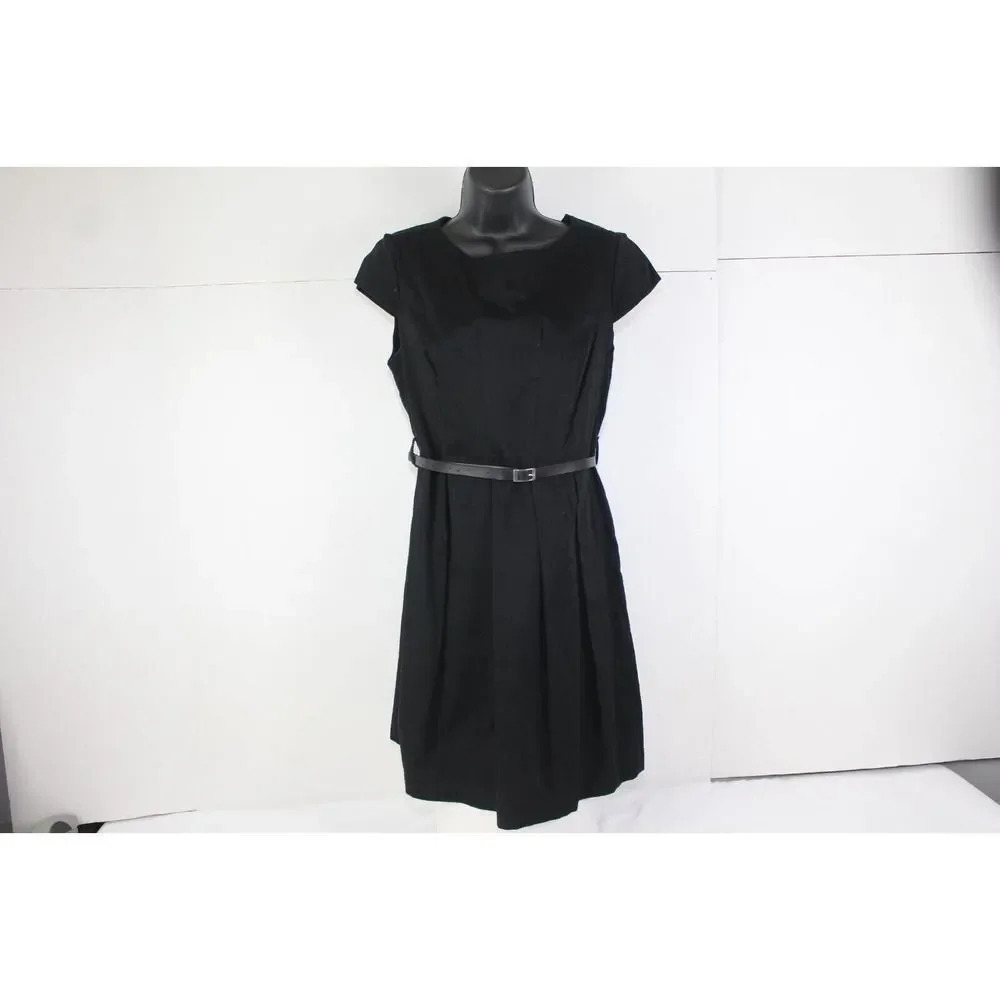 ladies black ZARA BASIC Dress size L